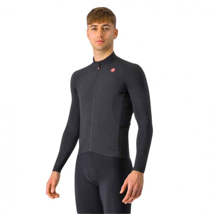 Camisola Castelli Aero Race manga comprida preto