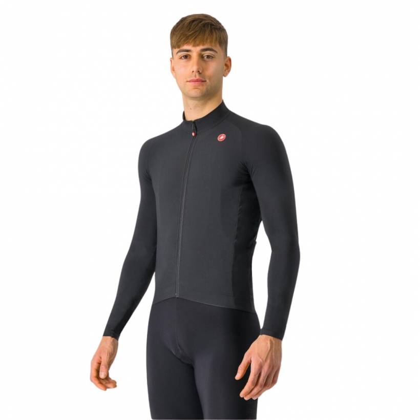 Maillot Castelli Aero Race manches longues noir