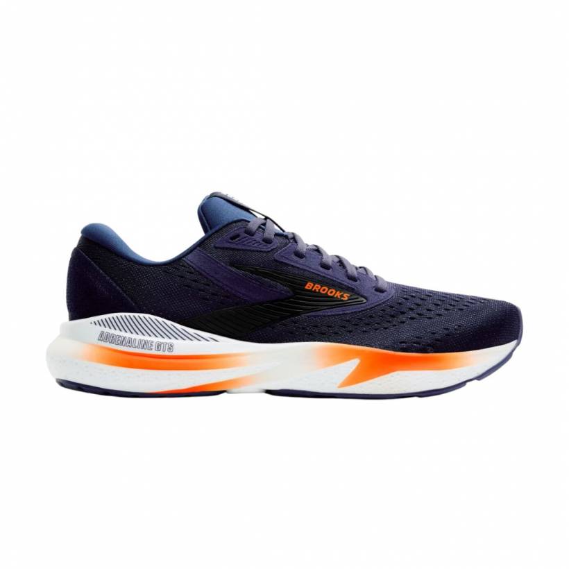 Chaussures Brooks Adrenaline GTS 24 bleu orange SS25