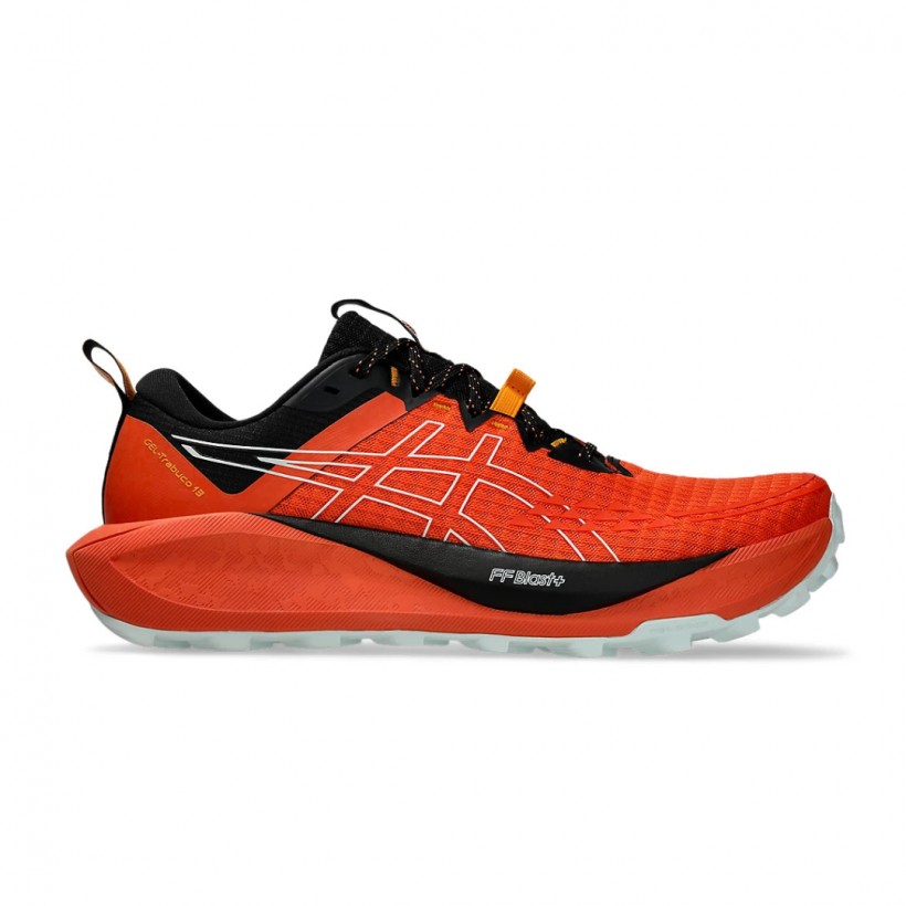 Chaussures Asics Gel Trabuco 13 Orange Noir SS25