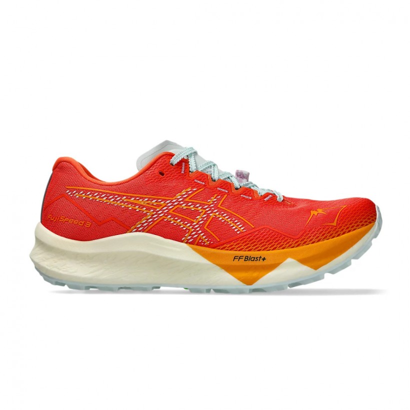 Buty Asics Fujispeed 3 Pomarańczowo-Beżowe SS25