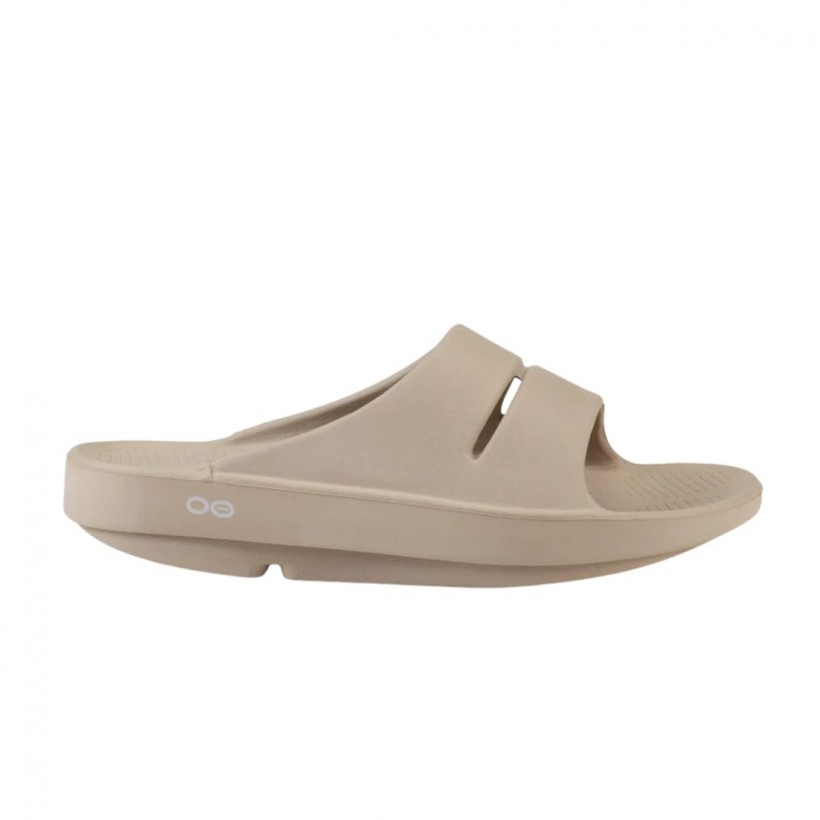 Sandalias Oofos Recovery Ooahh Nomad Marron Unisex