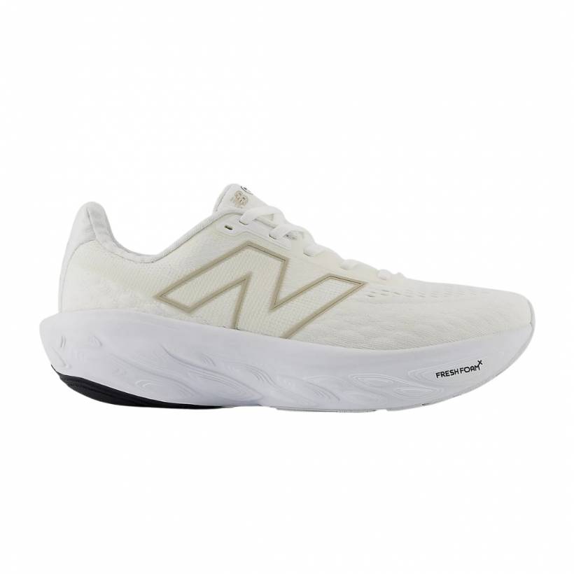 Sapatos femininos New Balance Fresh Foam X 1080 v14 Bege Branco SS25