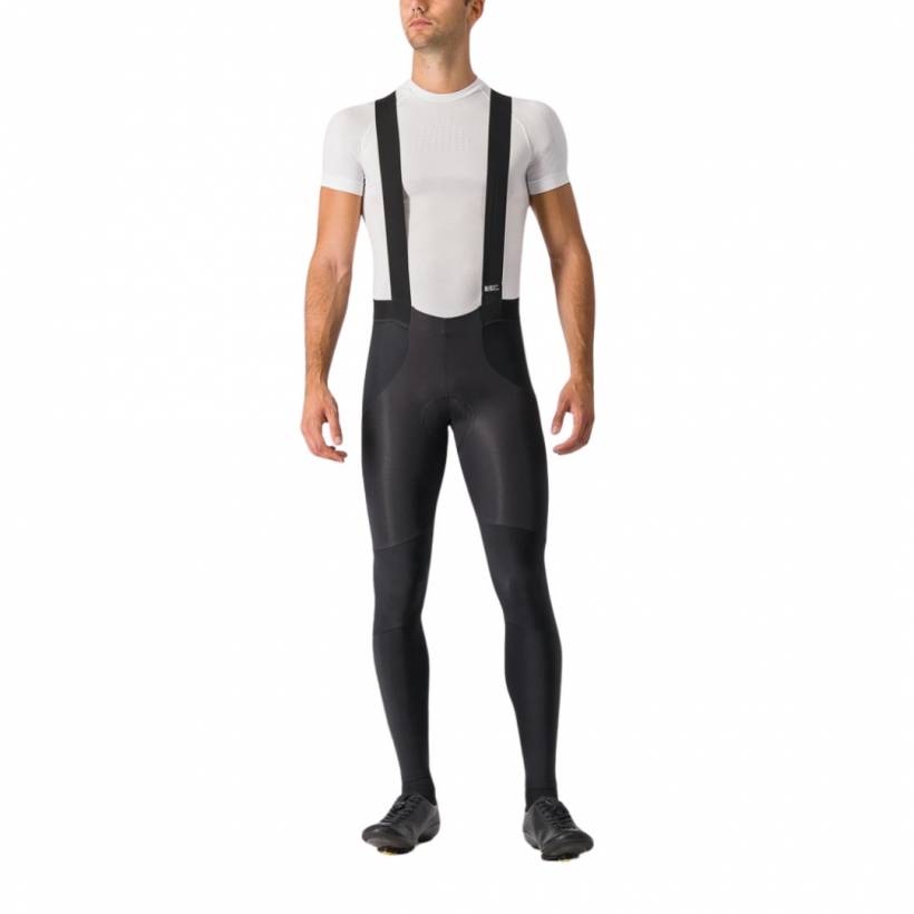 Castelli Sorpasso RoS Lange schwarze Trägerhose