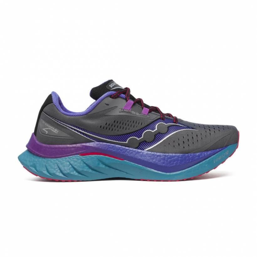 Chaussures Saucony Endorphin Speed 4 Gris Violet SS25