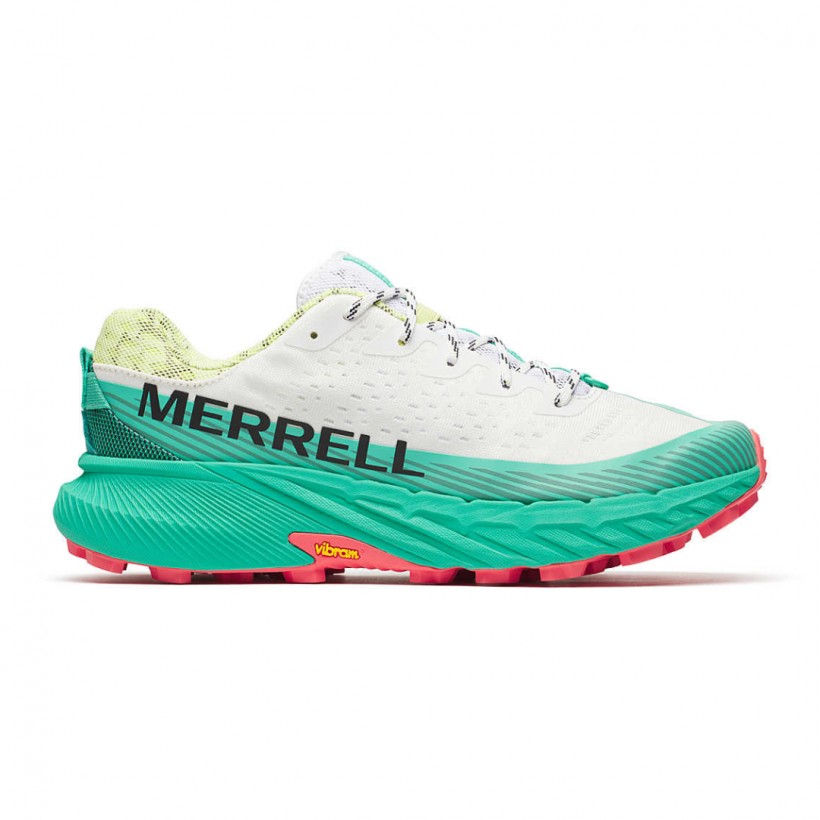 Schuhe Merrell Agility Peak 5 Weiß Grün SS25