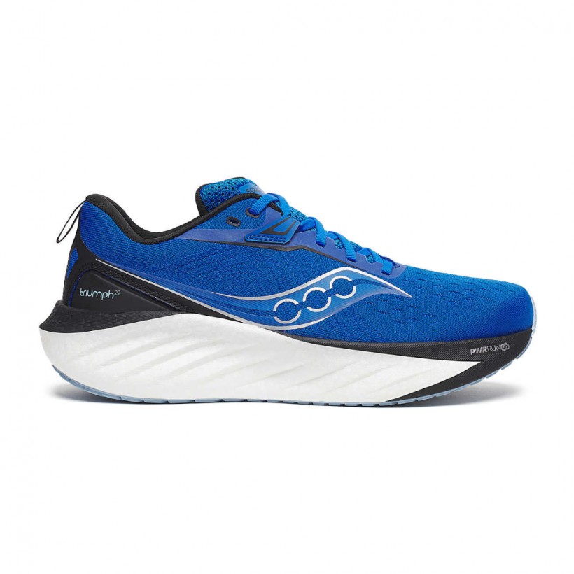Scarpe Saucony Triumph 22 Blu Nero SS25
