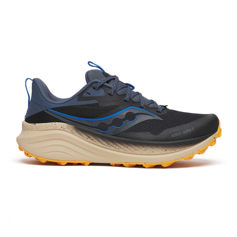 Zapatillas Saucony Xodus Ultra 3 Negro Marrón SS25