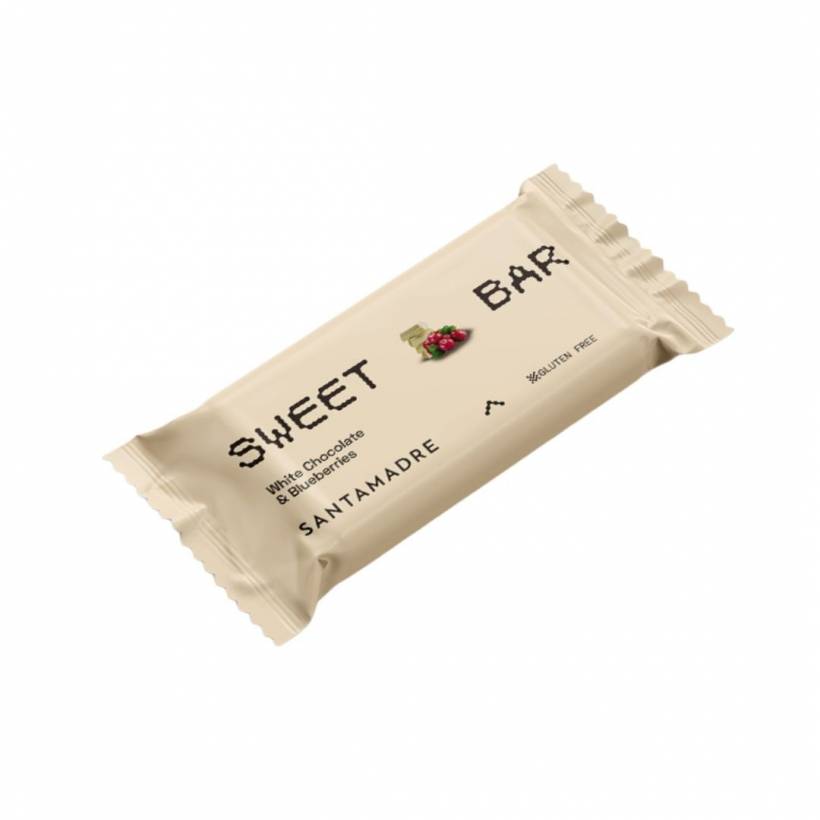 Caixa de Barras Santa Madre Chocolate Branco e Arando Vermelho 36x60g