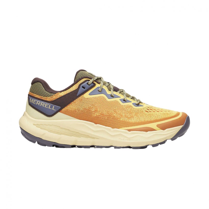 Zapatillas Merrel Nova 4 Marrón Amarillo SS25