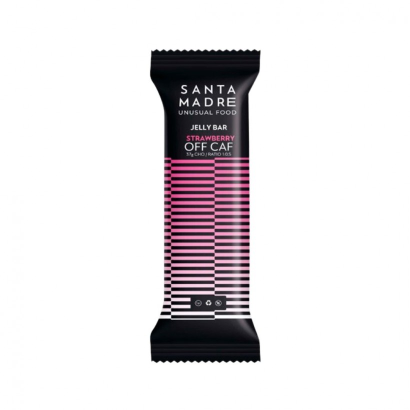 Caixa de Barras de Gelatina Santa Madre Morango 30x45g