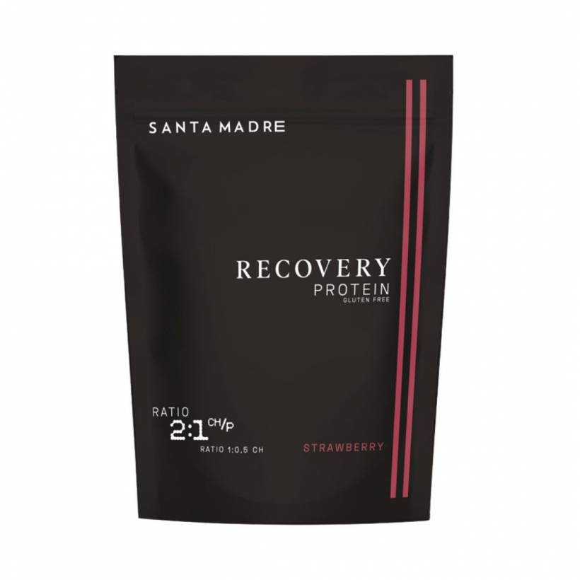 Protéine Native Santa Madre Rapid Recovery Fraise 800g