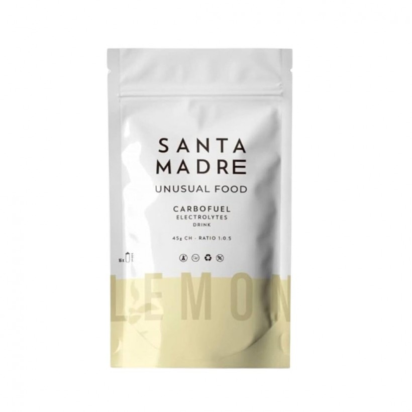 Boîte de Boisson Santa Madre CarboFuel 45CHO Citron 832g (16 doses)