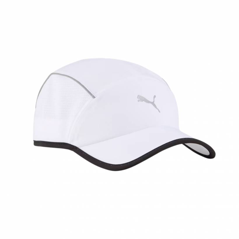 Boné Puma Runner Short Visor 5 Branco