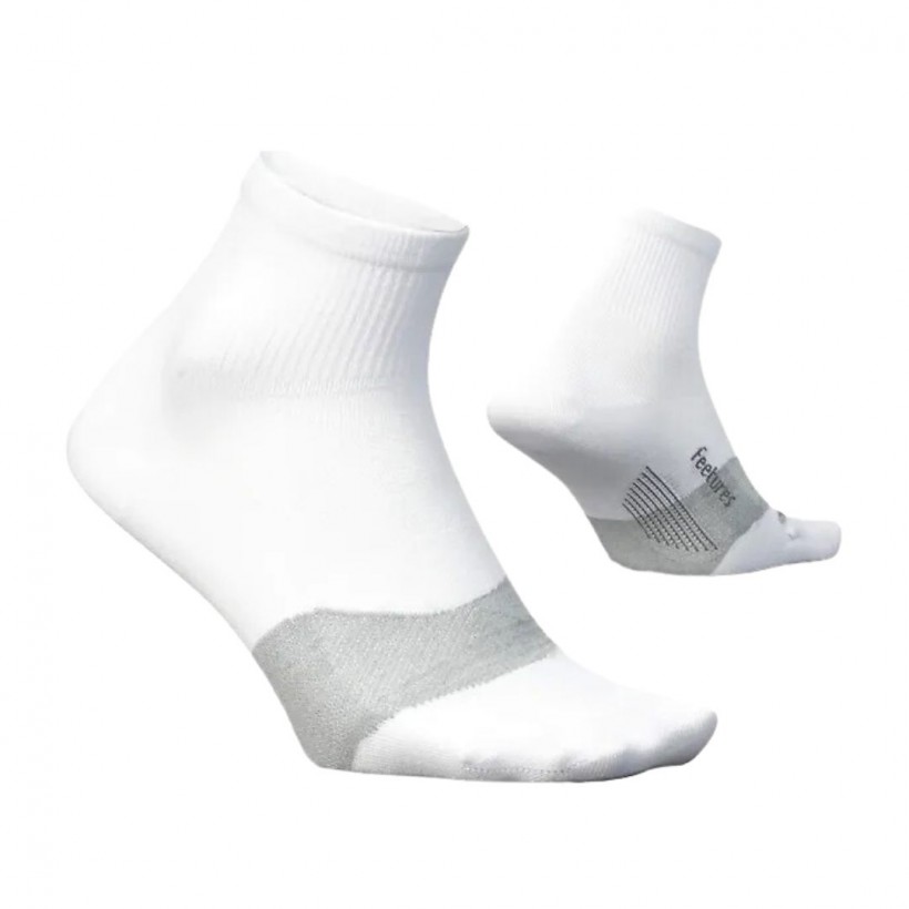 Skarpety Feetures Elite Ultra Light Quarter Białe