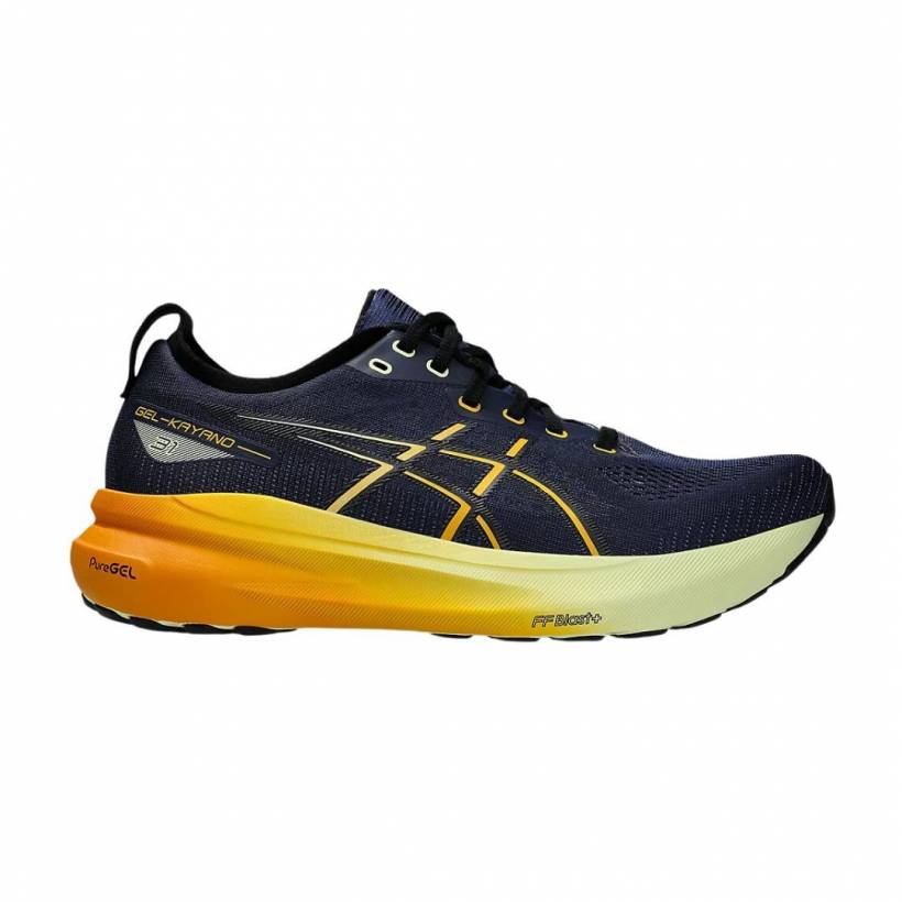 Chaussures Asics Gel Kayano 31 Bleu Jaune SS25