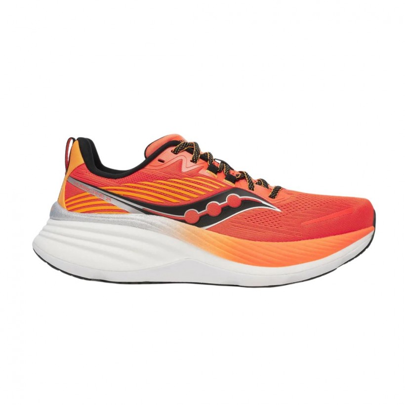Scarpe Saucony Hurricane 24 Arancione Nero SS25