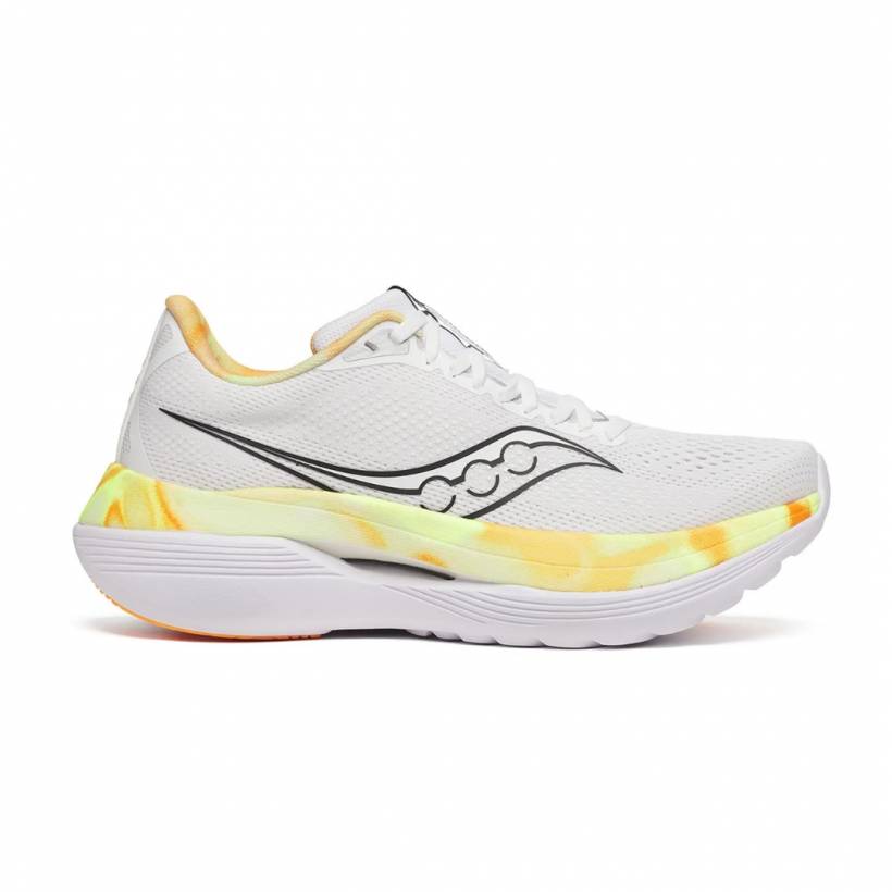 Chaussures Saucony Endorphin Trainer Blanc Jaune SS25