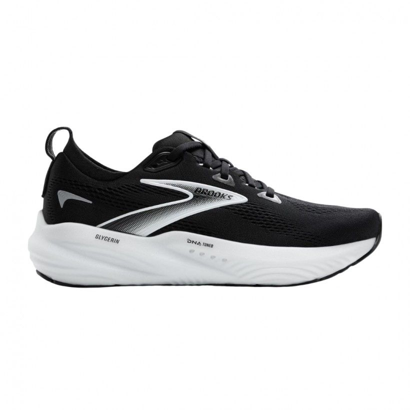 Zapatillas Brooks Glycerin 22 Negro Blanco SS25