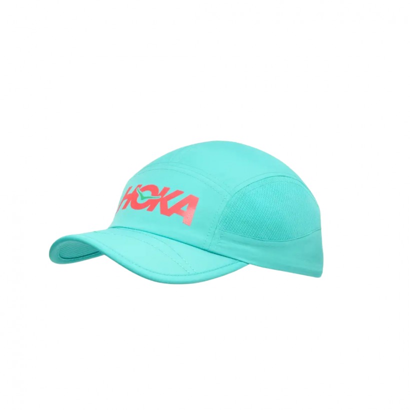Casquette Hoka Run Cap Bleu Ciel