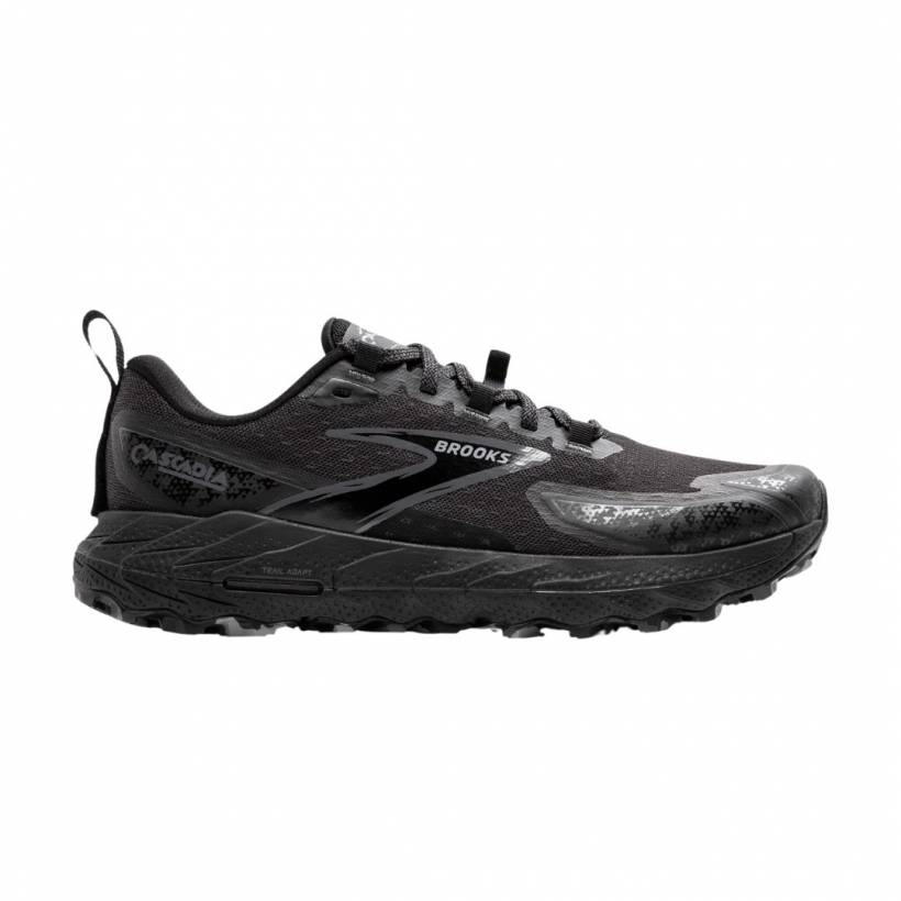 Brooks Cascadia 18 Schuhe Schwarz Grau SS25