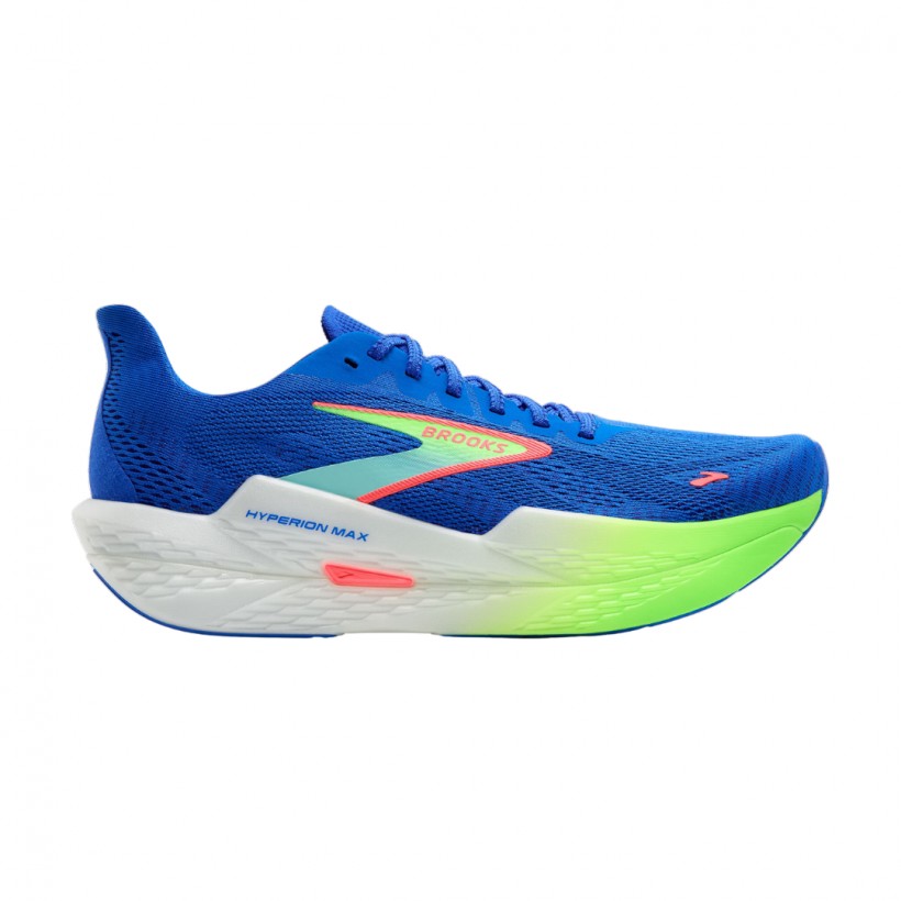 Chaussures Brooks Hyperion Max 2 Bleu Vert SS25
