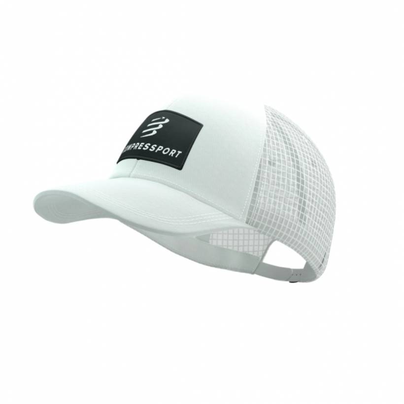 Compressport Trucker 6P White Cap