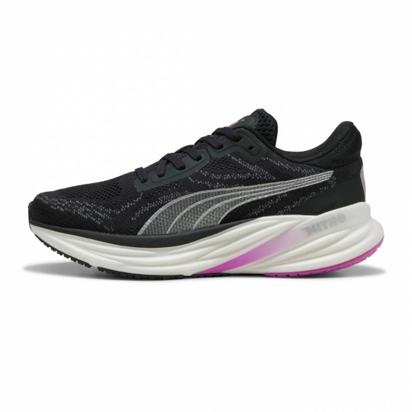 Chaussures Puma Magnify Nitro 2 Noir Violet SS25 Femme