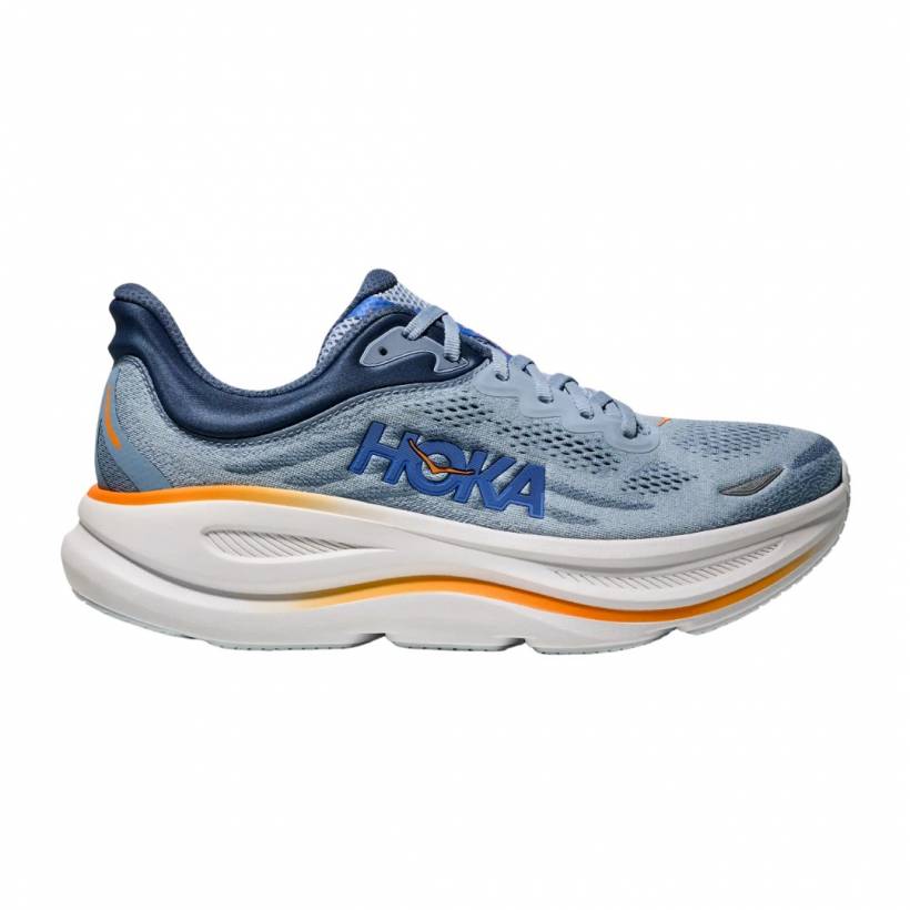 Hoka Bondi 9 Schuhe Blau Orange SS25