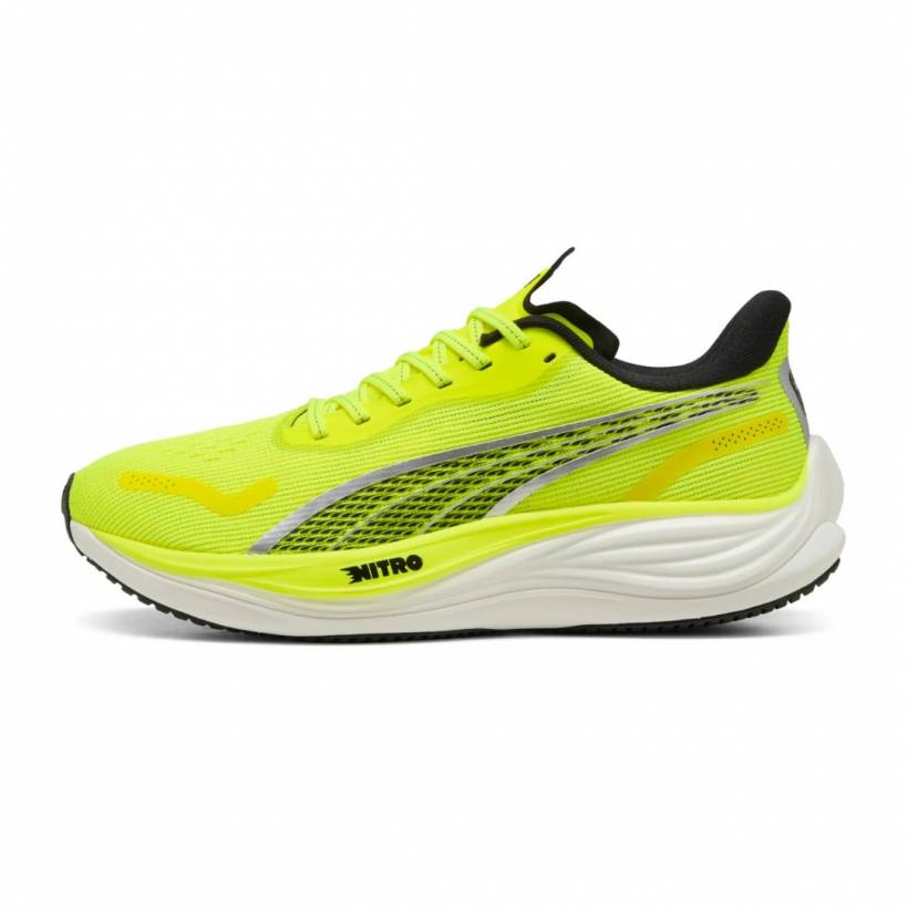Puma Velocity Nitro 3 Schuhe Gelb Schwarz SS25