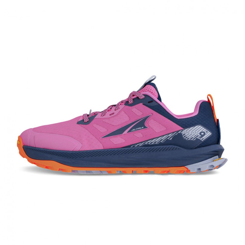 Zapatillas Altra Lone Peak 9+ Morado Naranja SS25 Mujer
