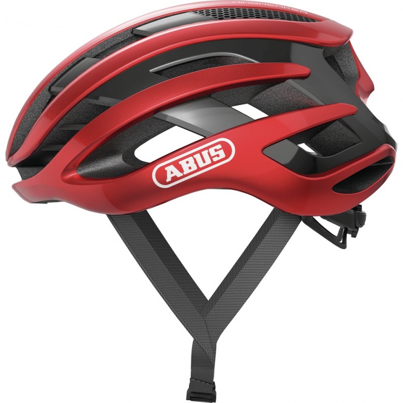 Casco Abus Airbreaker Rosso Nero