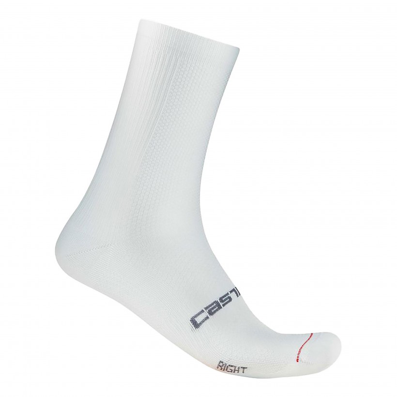Castelli Espresso 18 Socken Weiß