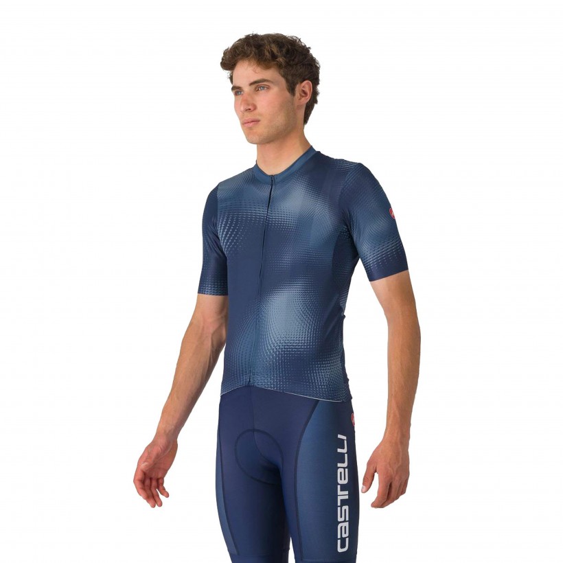 Maglia Castelli Vortice Blu