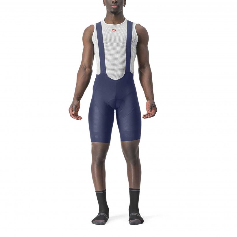Castelli Superleggera Trägerhose Blau Belgian