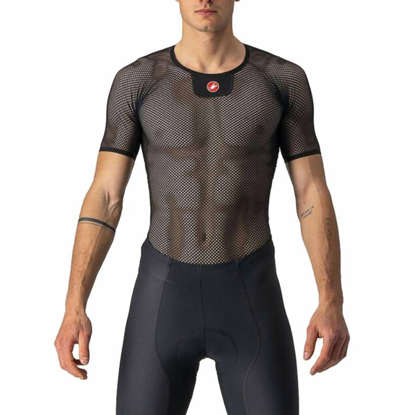 Camiseta Castelli Core Mesh 3 M/C Negro