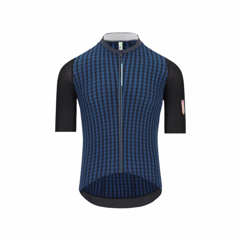 Maillot Q36.5 Dottore Clima Azul Preto