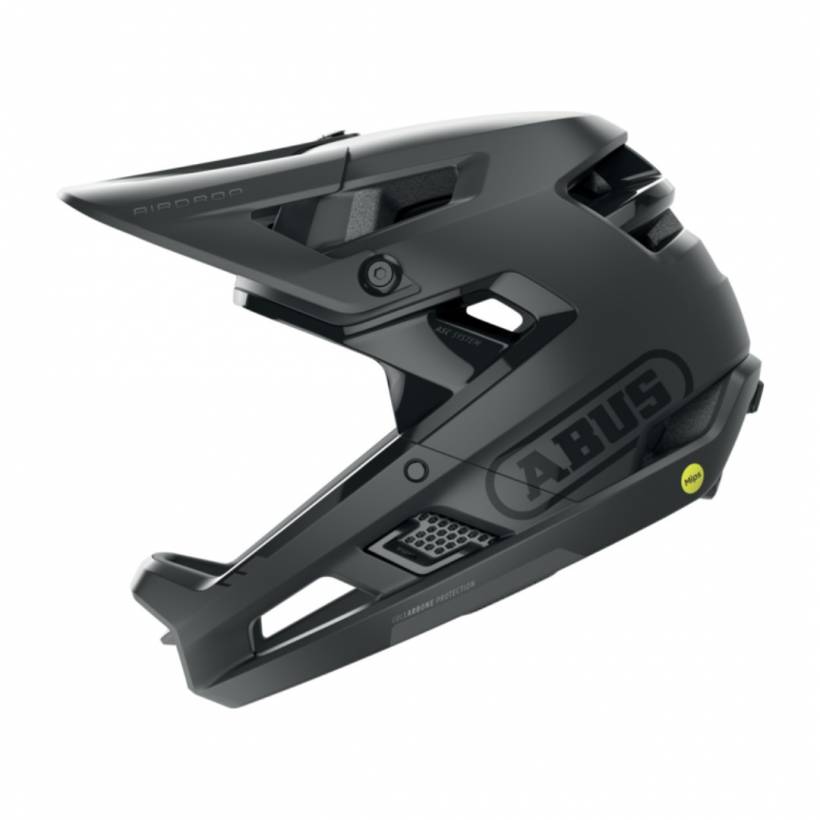 Helm Abus Airdrop MIPS Samtschwarz