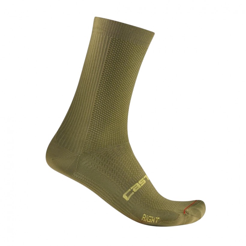 Calcetines Castelli Espresso 18 Verde