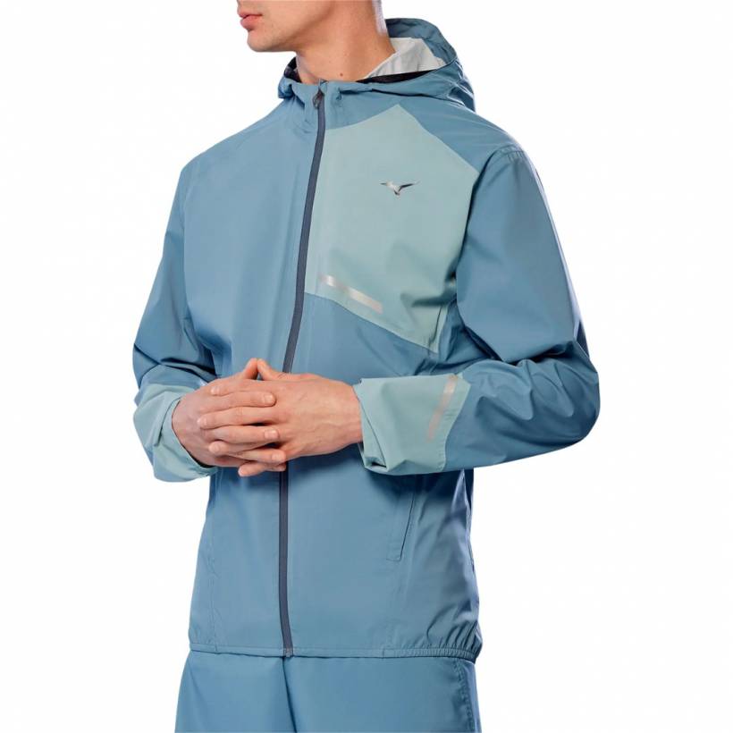 Mizuno Waterproof 20K ER Jacke Blau