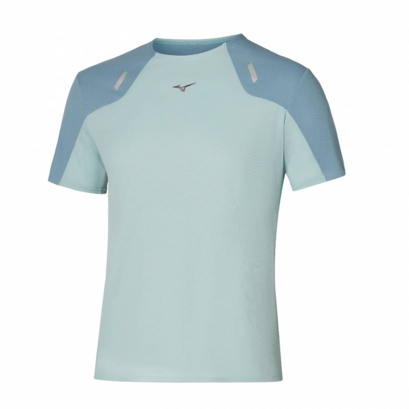 Mizuno Tech Light Tee Shirt Blau