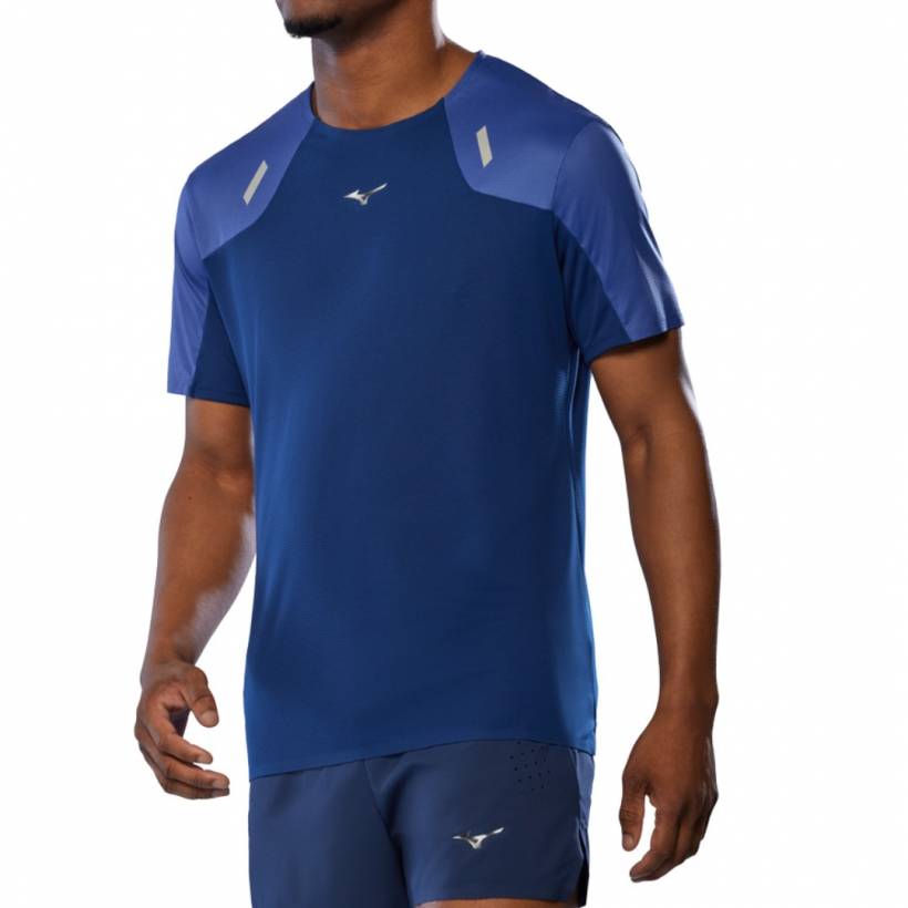Mizuno Tech Light Blue T-shirt
