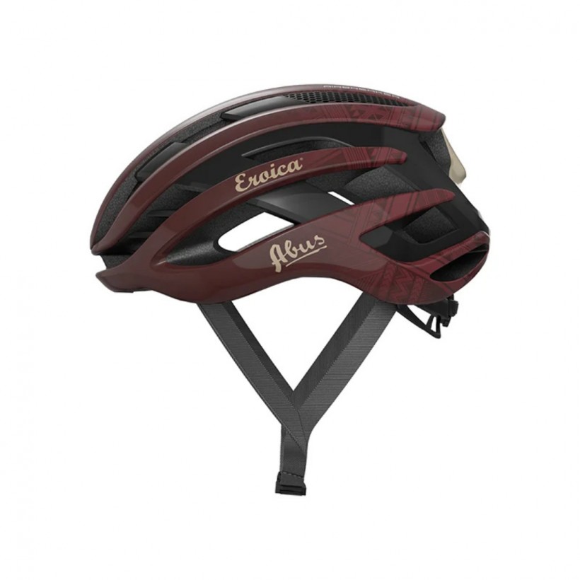Kask Abus AirBreaker x Eroica Czarno-Czerwony