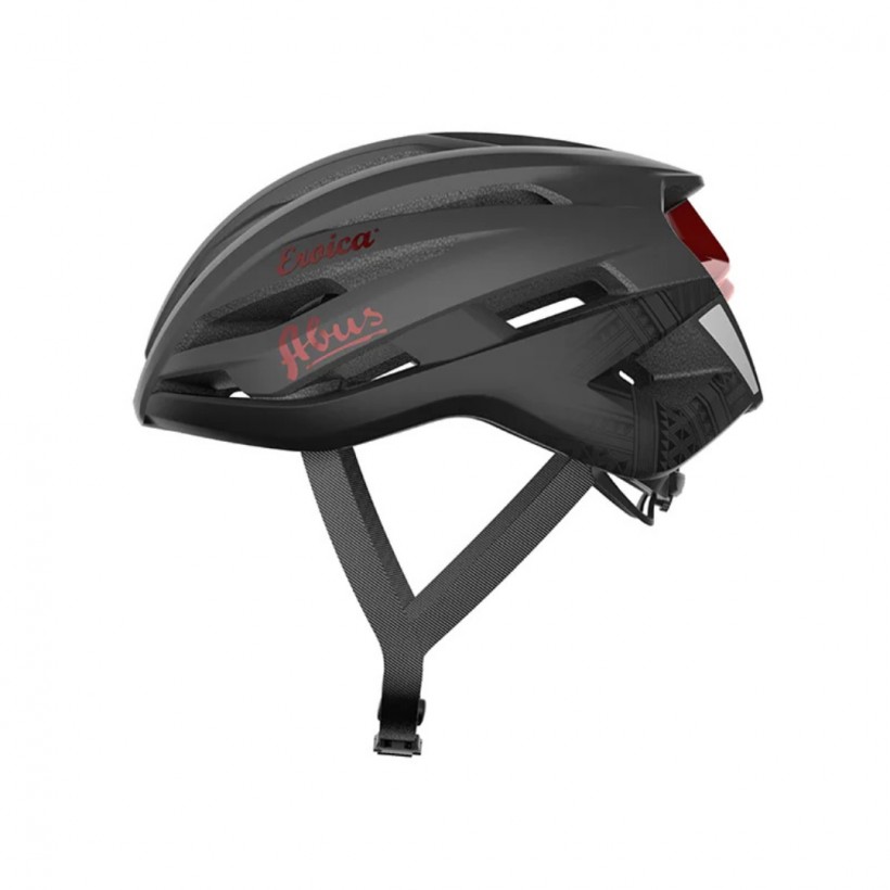 Kask Abus Stormchaser x Eroica Czarny Czerwony