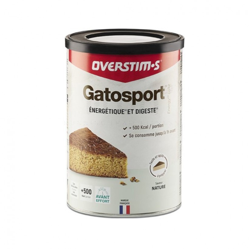 Mischung des Energie-Kuchens Overstims Gatosport Nature 400g