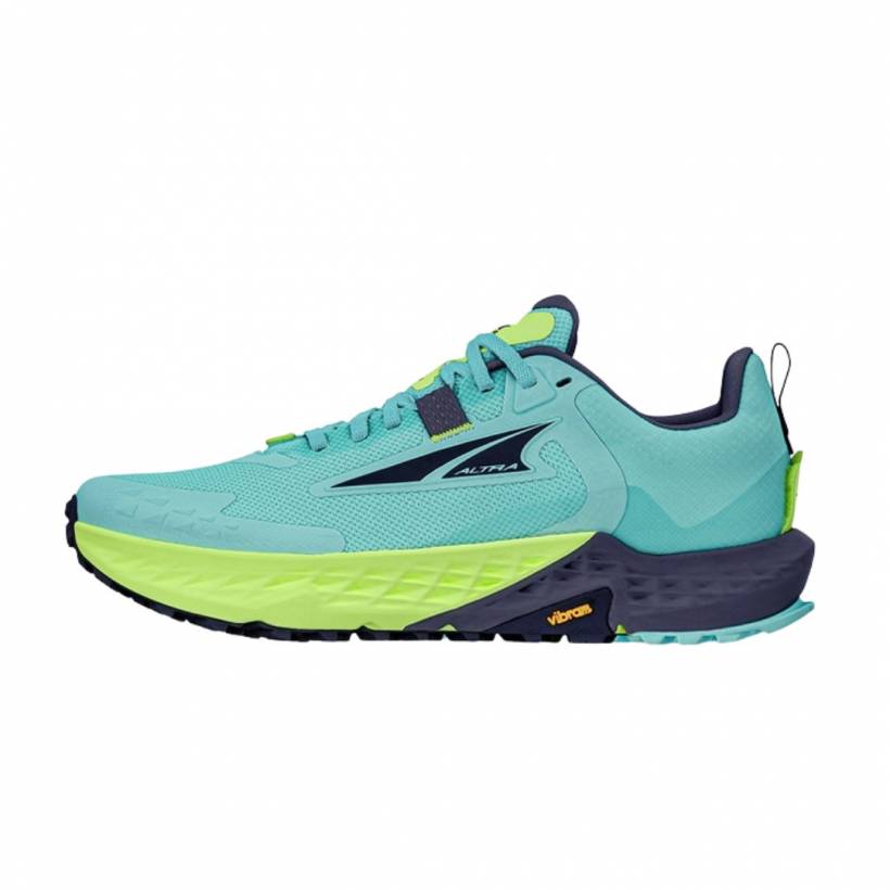 Ténis Altra Timp 5 Azul Verde SS25 Mulher