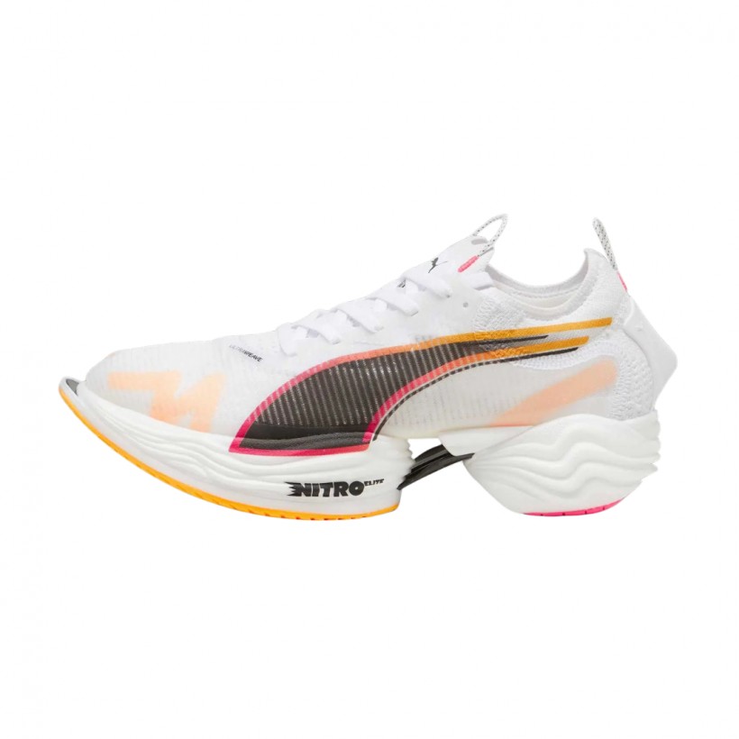 Puma Fast-R NITRO Elite 2 White Orange  Shoes