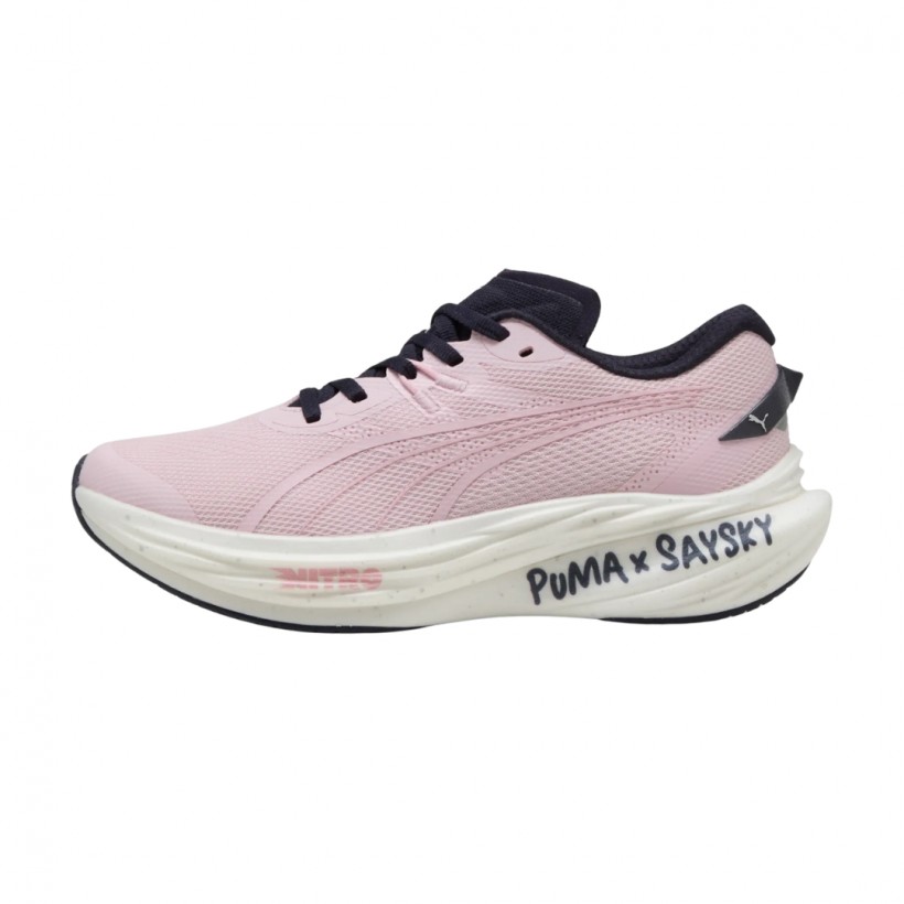 Puma x SAYSKY Deviate Nitro 3 Pink Black SS25 Women Shoes