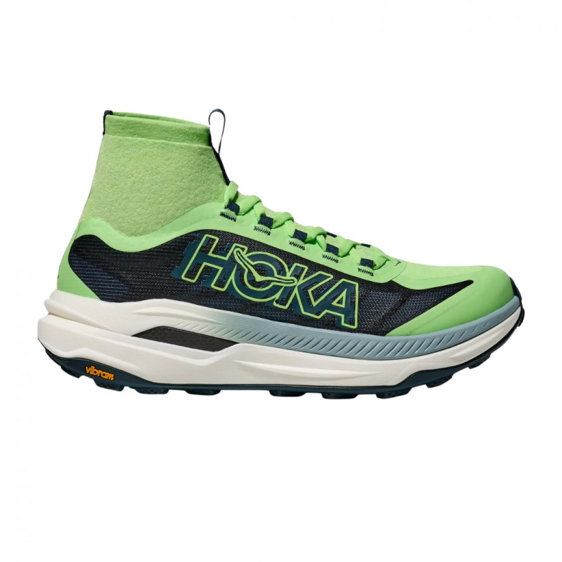 Hoka Tecton X 3 Schuhe Grün Schwarz SS25