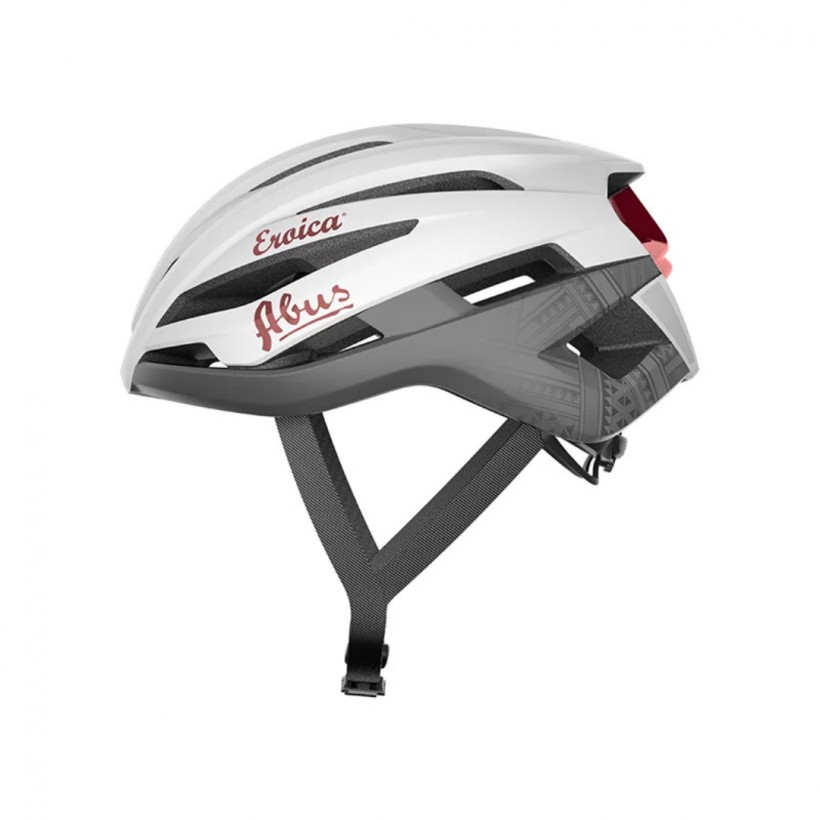 Kask Abus StormChaser x Eroica Biało-Szary